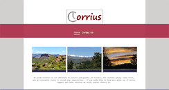 Desktop Screenshot of corrius.com